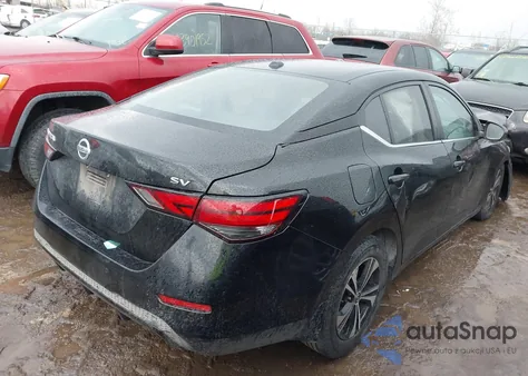 2021 Nissan Sentra Sv Xtronic Cvt из США, поврежденный, VIN 3N1AB8CV3MY239013